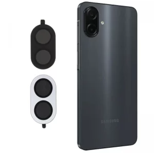 محافظ لنز دوربین شیشه‌ای مدل رینگی مناسب برای گوشی موبایل سامسونگ Galaxy A07