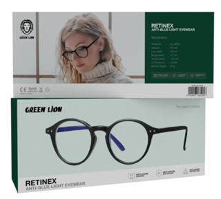 عینک ضد نور آبی رتینکس گرین Green Lion Retinex Anti-Blue Light Eyewear